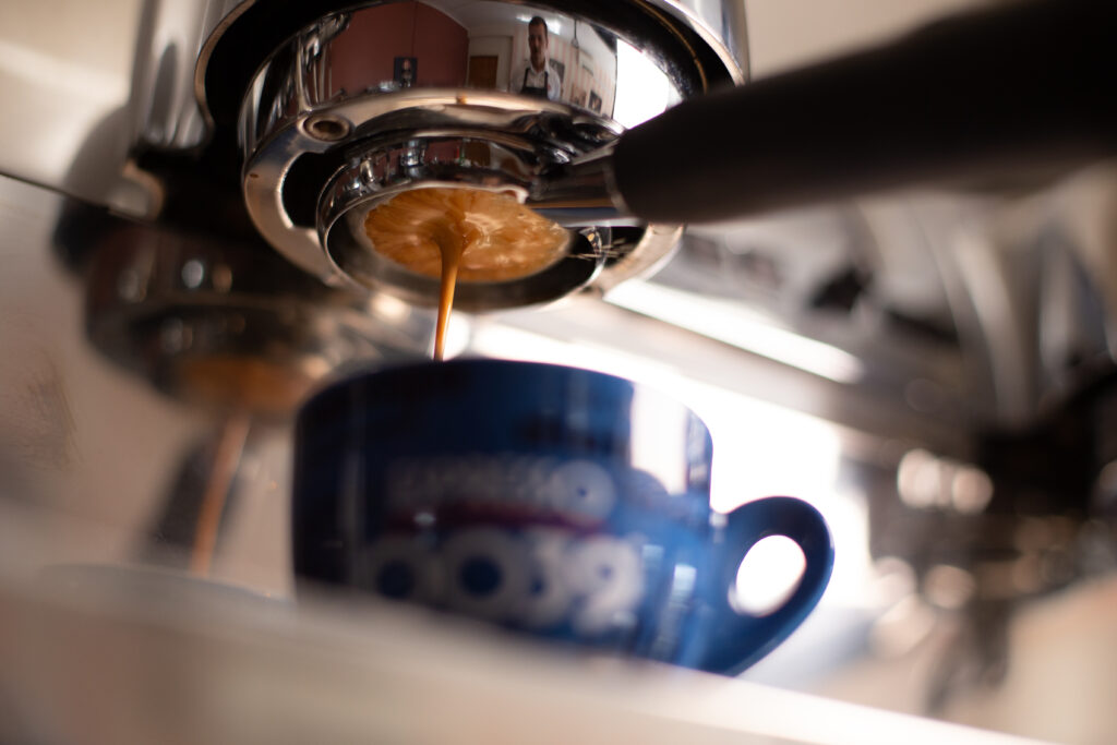 tazzina blu caffè espresso 0039